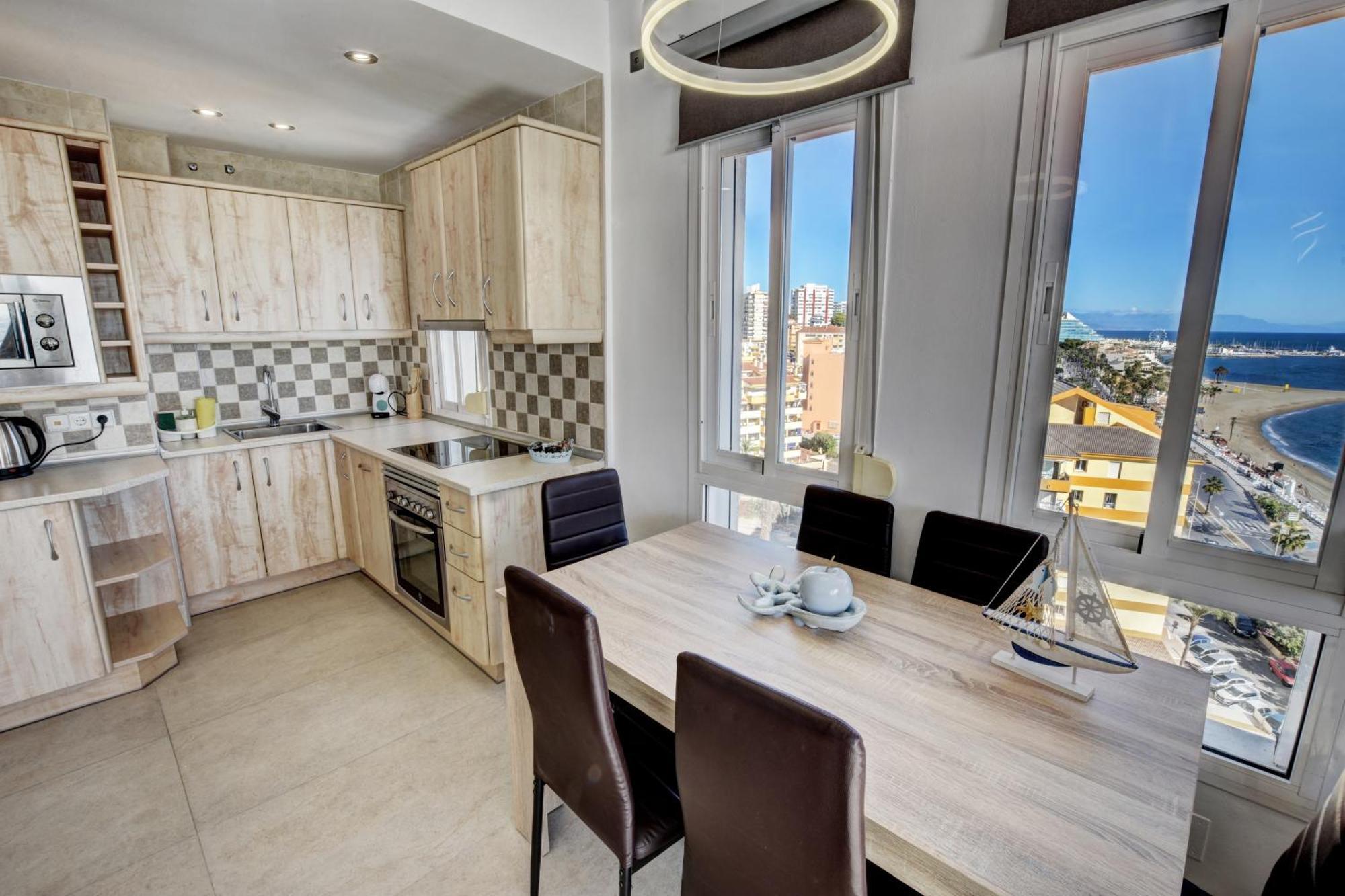 New Sunset Apartment - C&G Benal Beach Benalmádena Exteriör bild